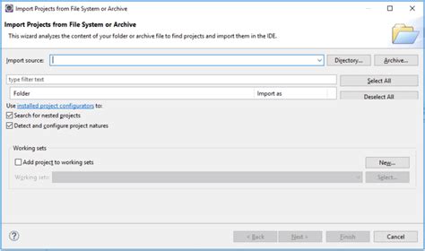 how to open project in eclipse java