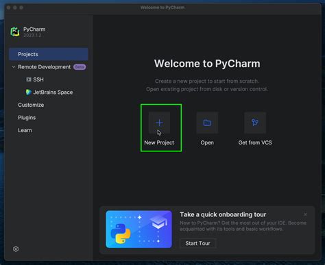 how to open project in pycharm