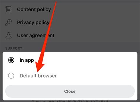 how to open reddit in browser
