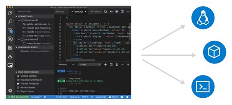 how to open remote file in visual studio code
