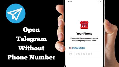 how to open telegram without mobile number