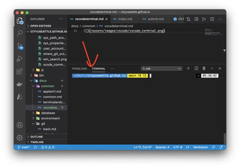 how to open terminal in vscode windows
