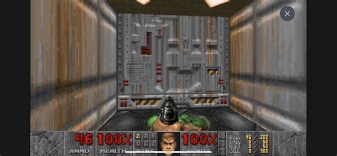 how to open the first door in doom