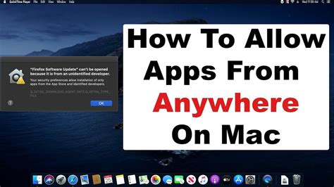 how to open unidentified developer mac