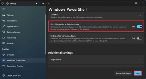 how to open windows powershell as admin