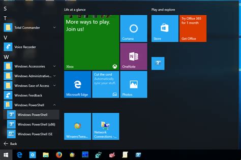 how to open windows powershell in windows 10