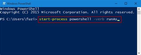 how to open windows powershell with run as administrator