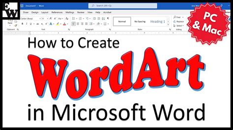 how to open word art in computer
