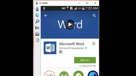 how to open word doc in phone