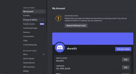 how to open your discord data package