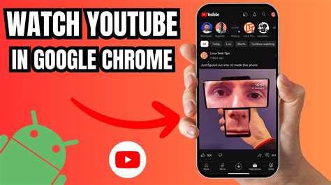 how to open youtube in chrome not app