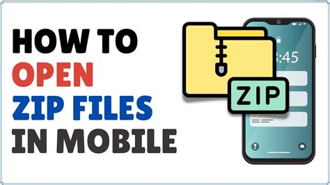 how to open zip file in mobile ios