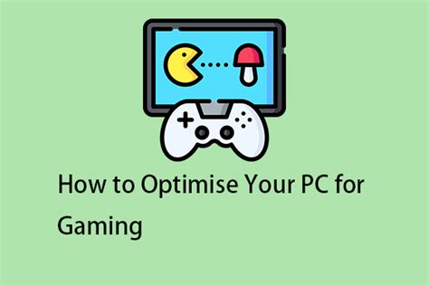 how to optimize a game for pc