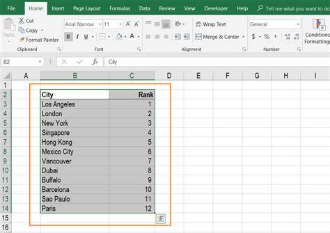 how to organize things in alphabetical order in excel
