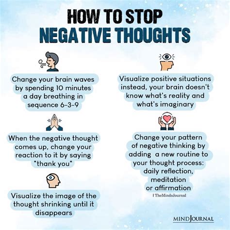 how to overcome negative thoughts and depression