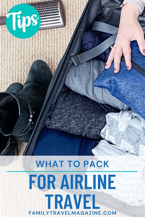 how to pack for flight travel