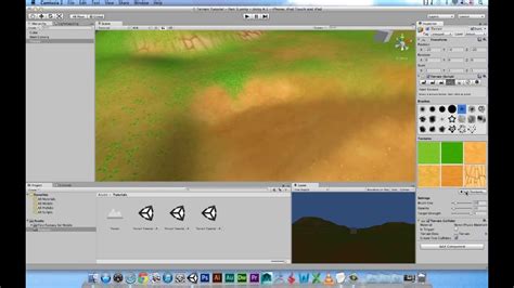how to paint texture on terrain unity