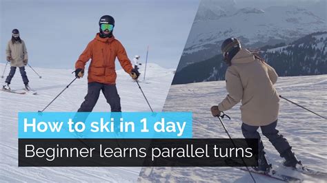 how to parallel ski for beginners youtube