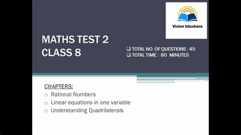 how to pass in maths exam class 8 cbse