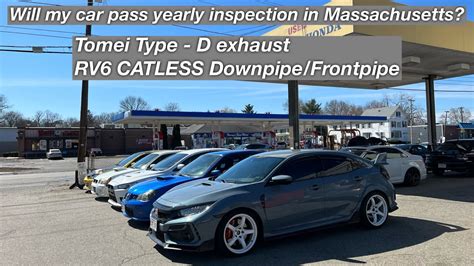 how to pass inspection with catless downpipe