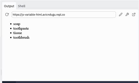 how to pass js variable in html