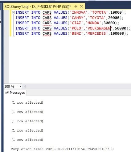 how to pass multiple values in sql query