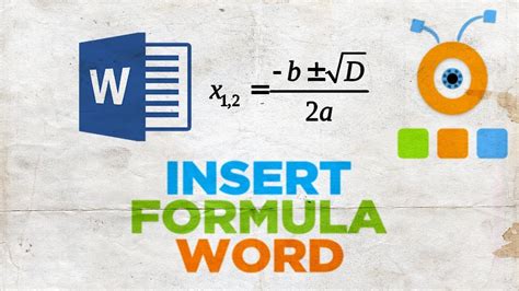 how to paste formula in word