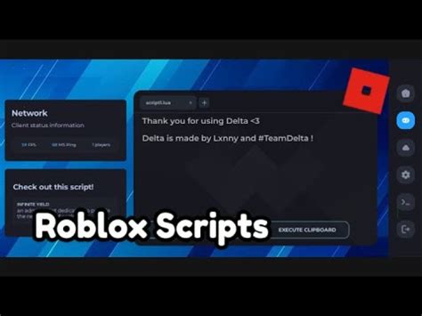 how to paste scripts in roblox mobile
