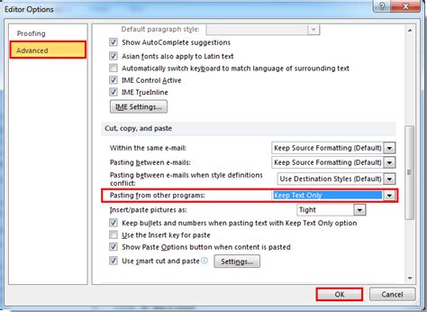 how to paste word document into outlook email without losing formatting