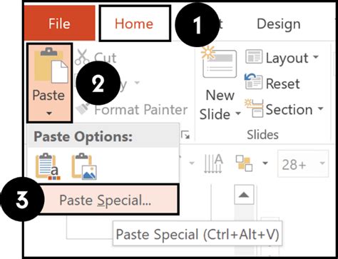 how to paste word file in ppt