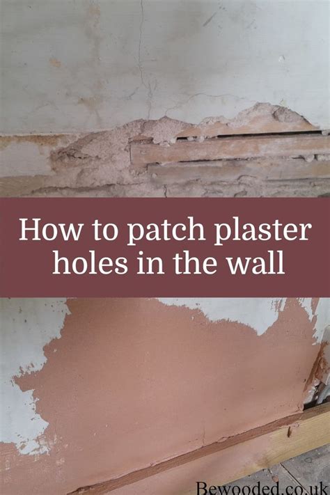 how to patch a plaster wall hole