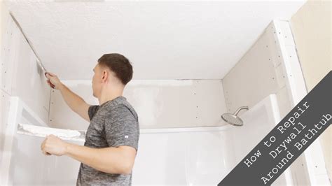 how to patch bathroom drywall