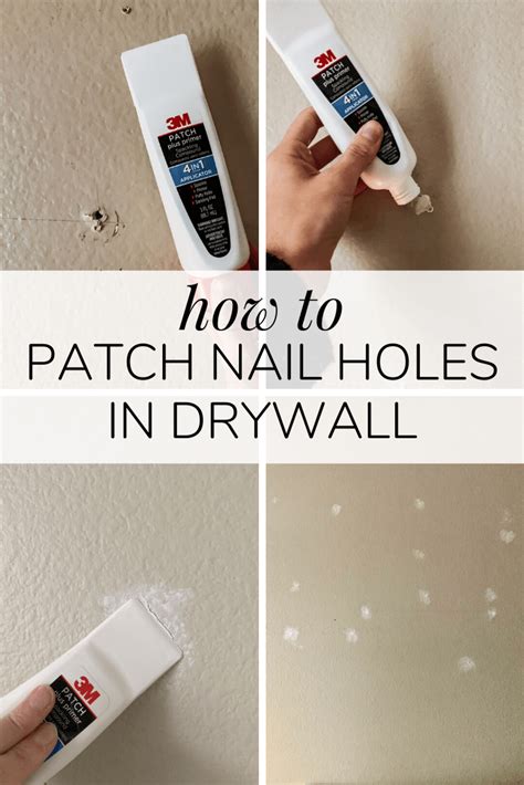 how to patch holes in textured walls