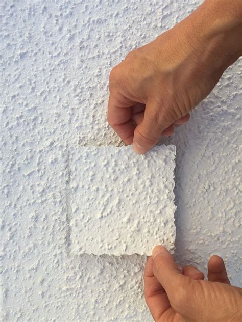 how to patch popcorn ceiling