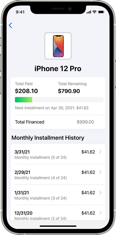how to pay in installments with apple pay