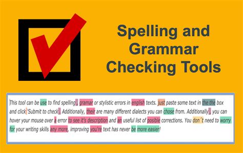how to perform a spelling and grammar check