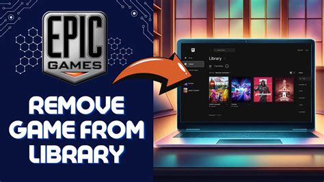 how to permanently remove a game from epic games library