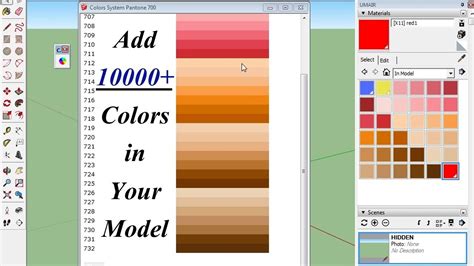 how to pick color from image in sketchup