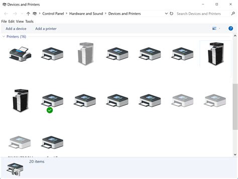 how to place printer icon on desktop