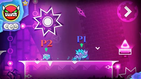 how to play 2 player mode in geometry dash mobile