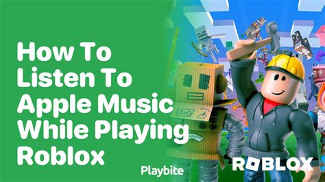 how to play apple music when playing roblox