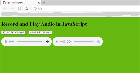 how to play audio tag in javascript