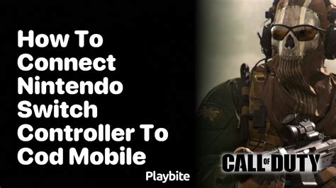 how to play cod mobile with nintendo switch controller
