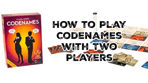 how to play codenames with 2 players