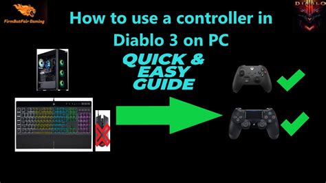 how to play diablo 3 with controller on pc