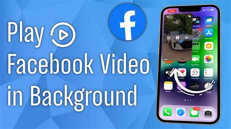 how to play facebook video while using other apps