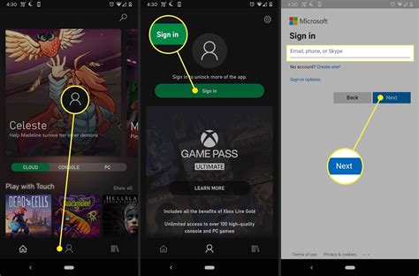 how to play game pass cloud on android