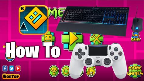how to play geometry dash on bluetooth keyboard