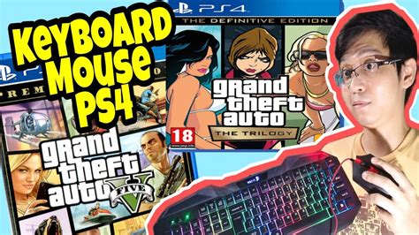 how to play gta with keyboard and mouse on ps4