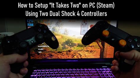 how to play it takes two with controller on pc